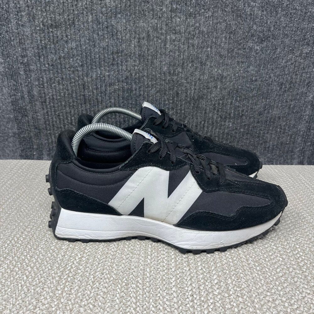 New Balance 327 Black White Athletic Shoes Sneakers Mens Size 9 MS327CPG